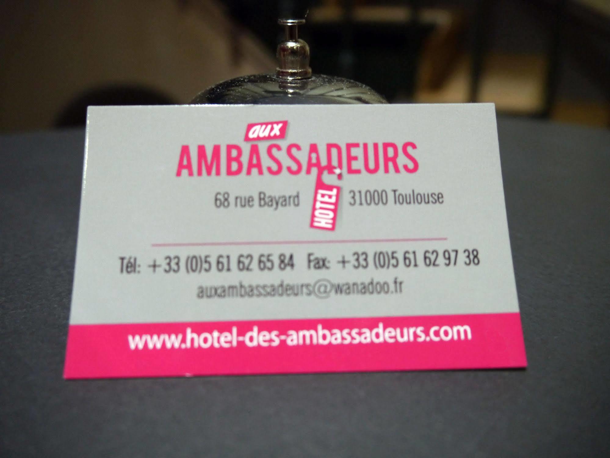 Hôtel des Ambassadeurs Toulouse Exterior foto