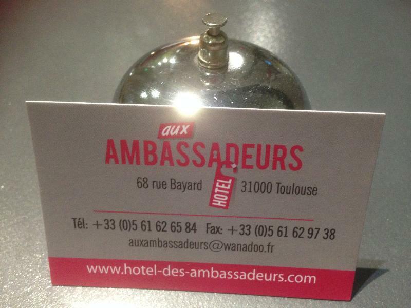 Hôtel des Ambassadeurs Toulouse Exterior foto